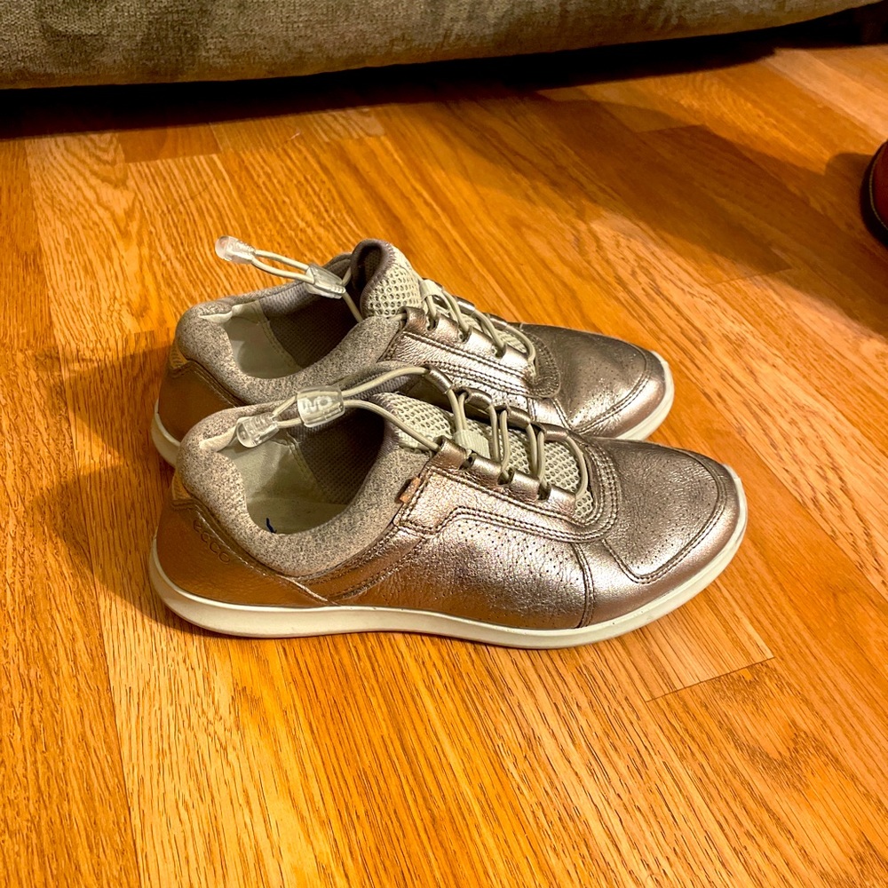 Ecco Womens Shoes Soft 7 Lace Up Athletic Sneaker  Size 7